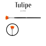 טוליפ מכחול לעיצוב מניפה, 6-S , ניילון