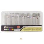 סט ראשי שיוף יהלום למניקור (30 יחידות) #DB001