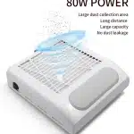 שואב אבק לציפורניים BQ-858 80W - ורוד