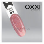 Oxxi בסיס (VINETI FLAKE) ורוד, 15 מ"ל - #003
