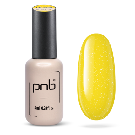 PNB לק ג'ל, סדרת ניצוץ עסיסי, צהוב - 8 מ"ל