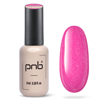 PNB לק ג'ל, סדרת ניצוץ עסיסי, ורוד - 8 מ"ל