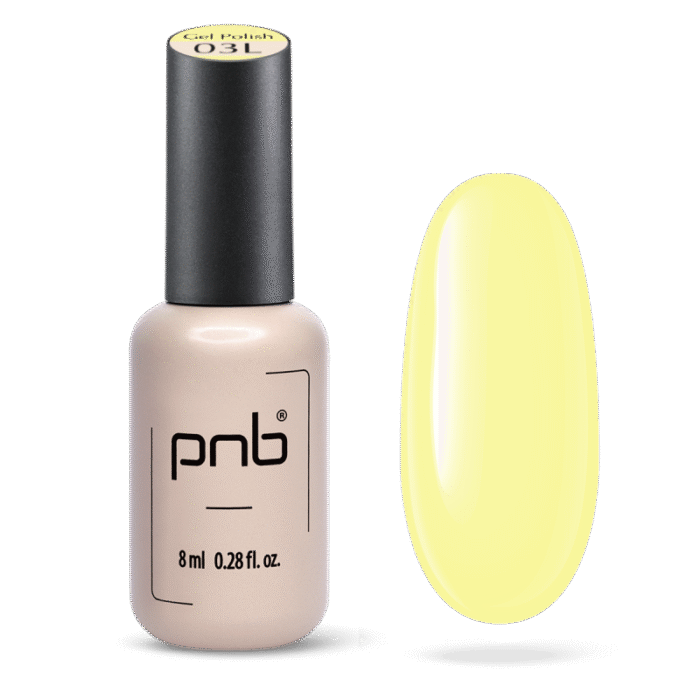 ⁦PNB לק ג'ל, סדרת צהובים #3 - 8 מ"ל⁩ – תמונה ⁦1⁩