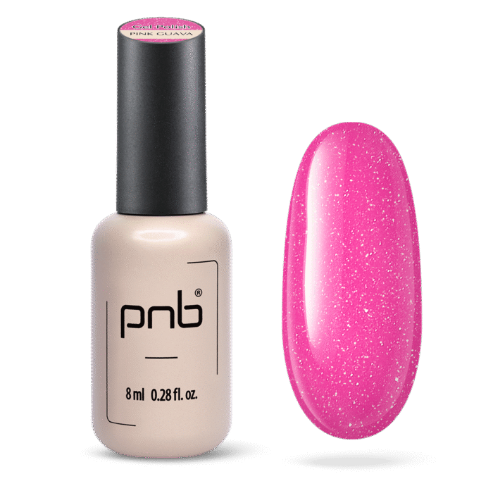 ⁦PNB לק ג'ל, סדרת ניצוץ עסיסי, גואבה - 8 מ"ל⁩ – תמונה ⁦1⁩