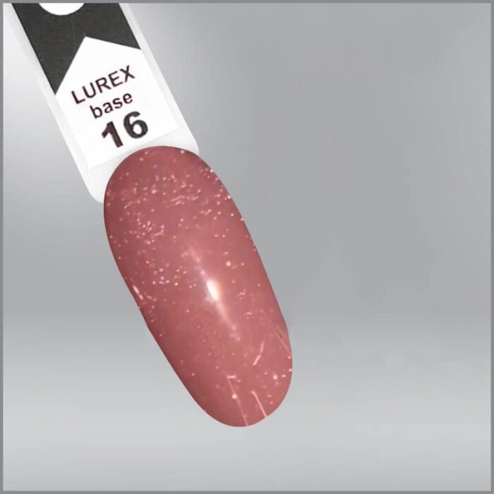 ⁦Oxxi בסיס (LUREX) בורדו, 10 מ"ל - #016⁩ – תמונה ⁦1⁩