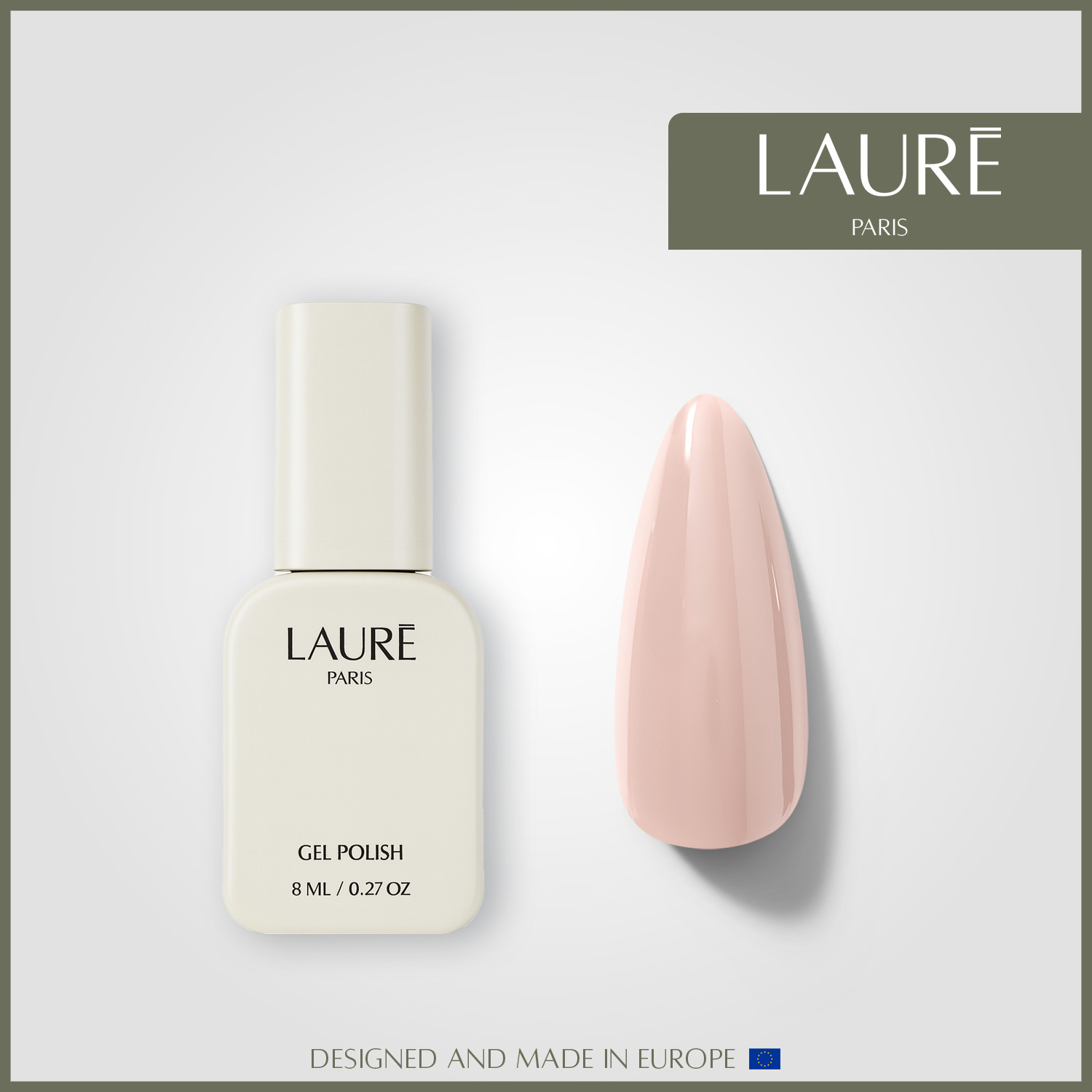 L006 Laure לק ג׳ל 8 מ״ל - L006 – תמונה 1