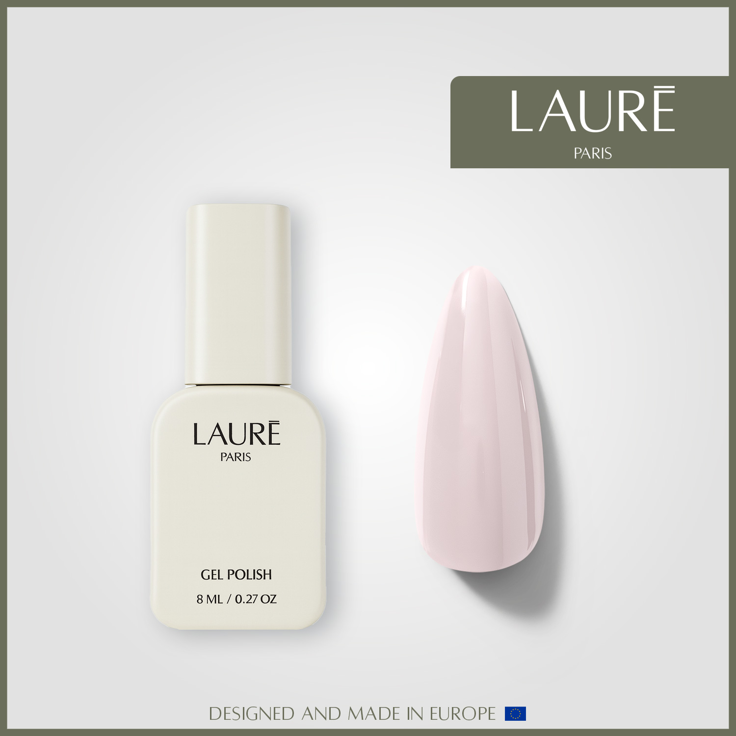 L021 Laure לק ג׳ל 8 מ״ל - L021 – תמונה 1