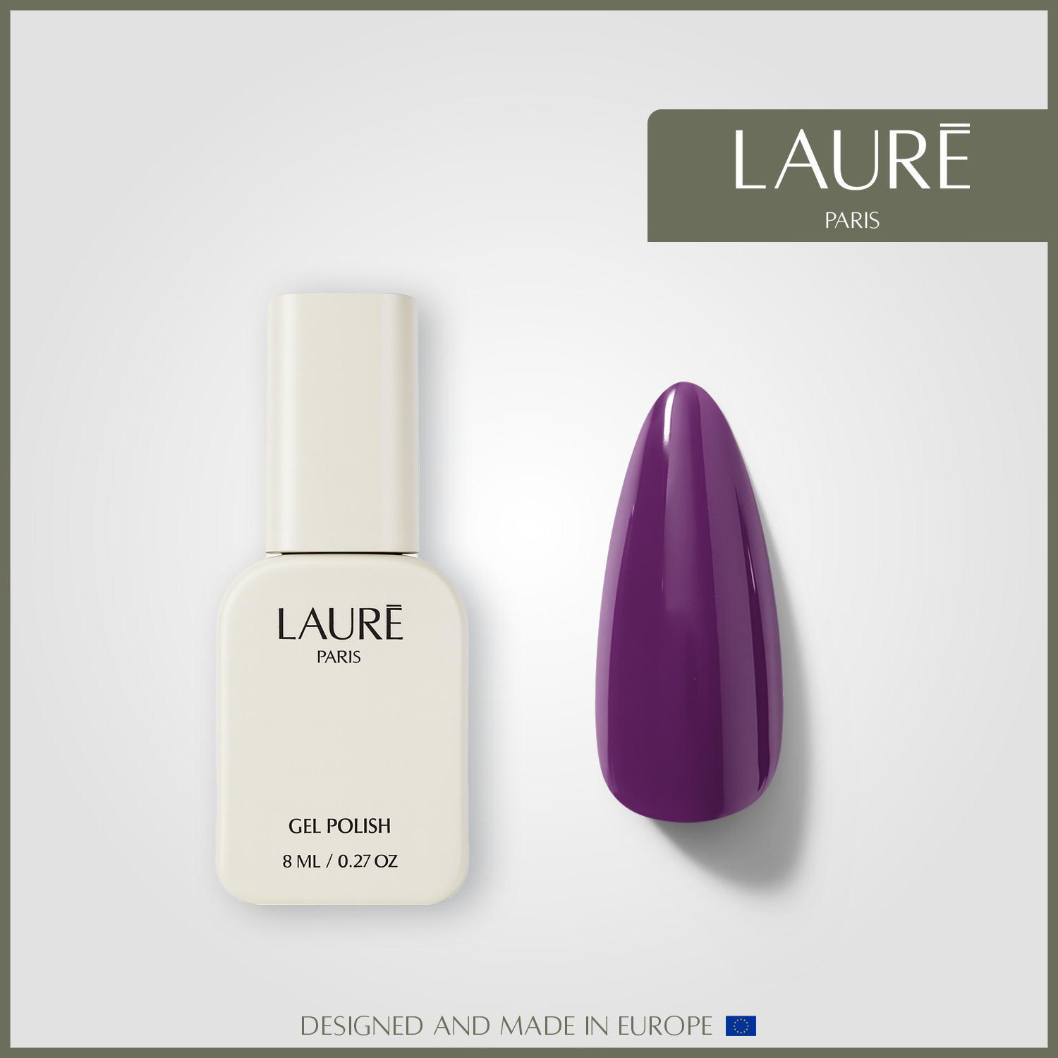 L024 Laure לק ג׳ל 8 מ״ל - L024 – תמונה 1