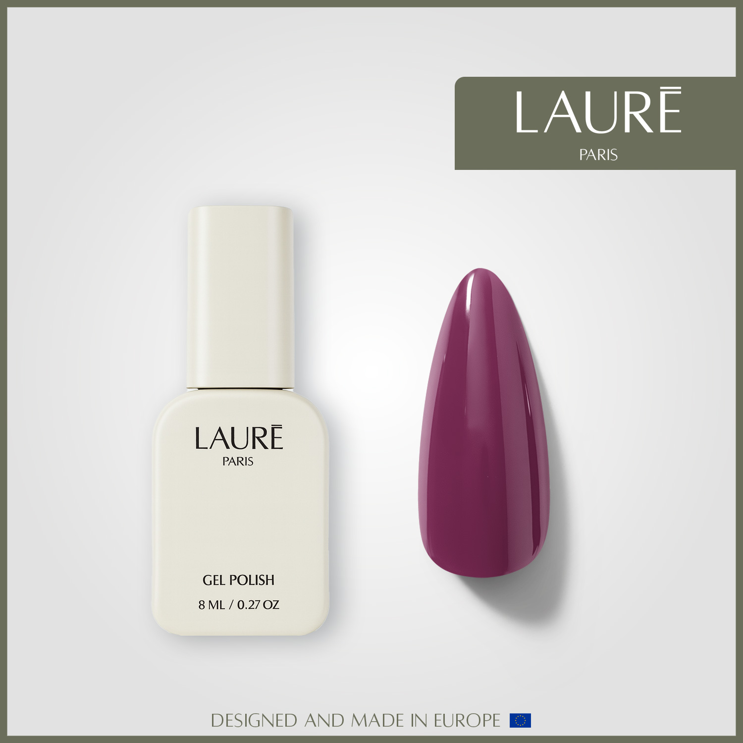 L026 Laure לק ג׳ל 8 מ״ל - L026 – תמונה 1