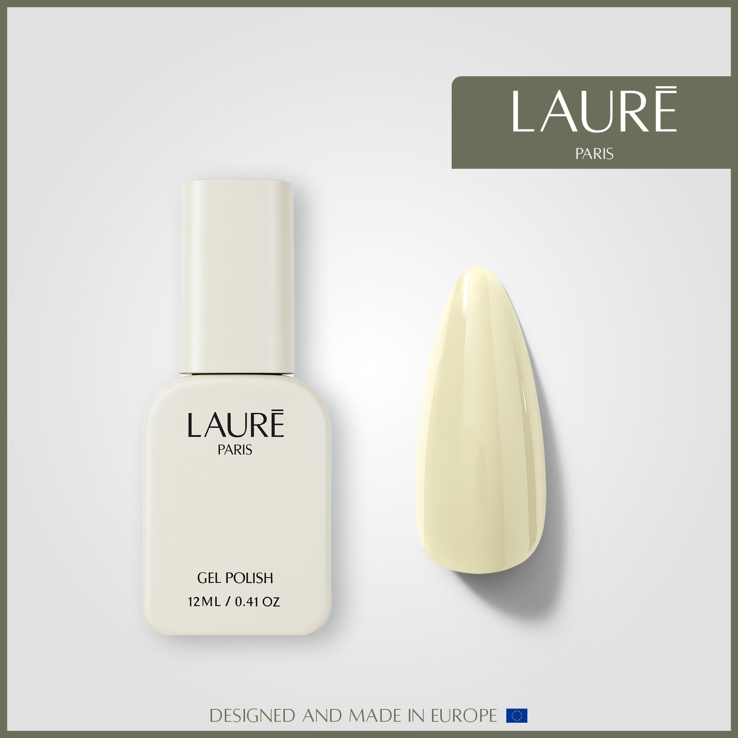 L048 Laure לק ג׳ל 8 מ״ל - L048 – תמונה 1