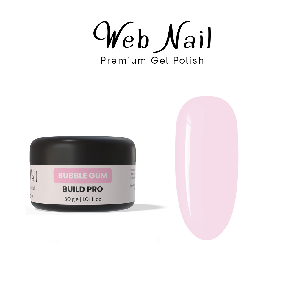 BUILD-PRO-BUBBLE-GUM וובנייל Build Pro, מסטיק - 30 גרם – תמונה 1