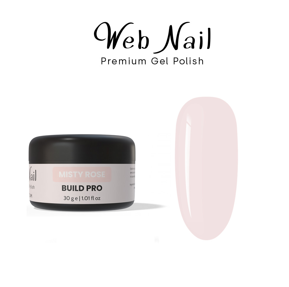 BUILD-PRO-MISTY-ROSE וובנייל Build Pro, מיסטי רוז - 30 גרם – תמונה 1