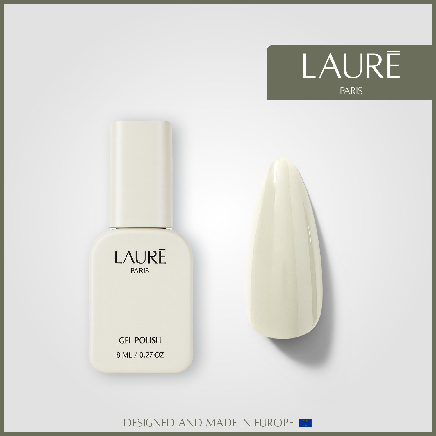 Ice-003 Laure לק ג׳ל 8 מ״ל סדרת גלידה - 004 – תמונה 1