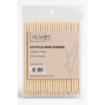 דוחפי עור מעץ 100 יח', 11 ס״מ