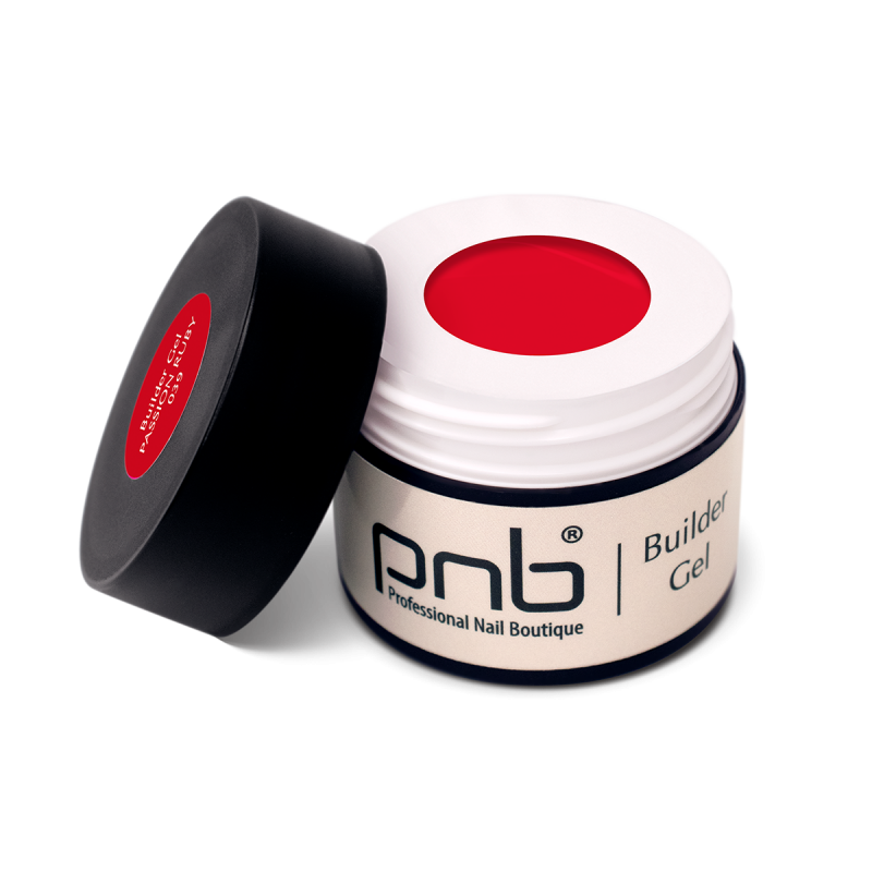 builder-gel-pnb-039-15ml-open-800x800 PNB ג׳ל בנייה אדום 039 - 15 מ״ל – תמונה 1